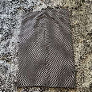 Classic Black and White Women's Skirt